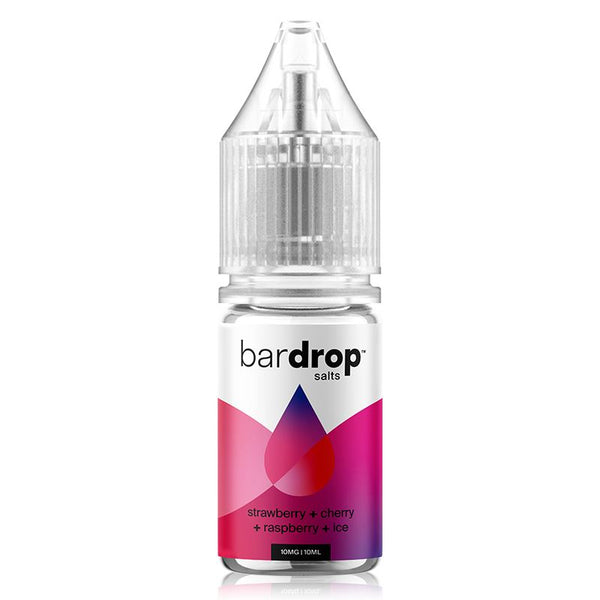 Strawberry Cherry Raspberry Ice By Bar Drop Salts 10ml