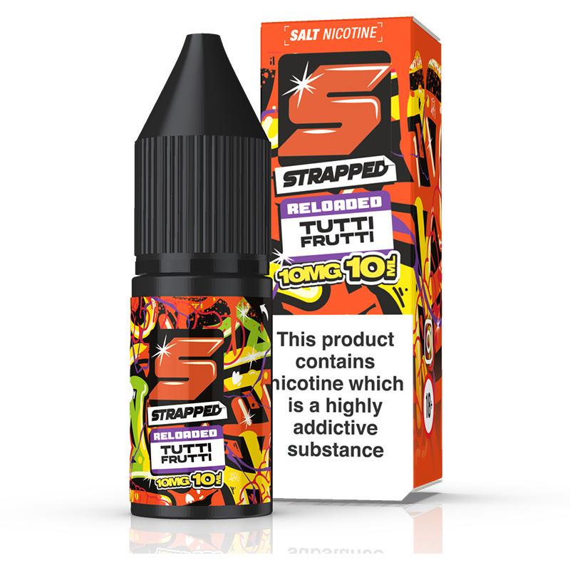 Tutti Frutti By Strapped Reloaded Salts 10ml