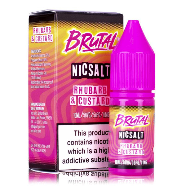 Rhubarb And Custard By Brutal Salt 10ml