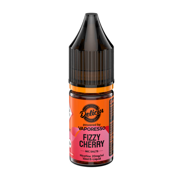 Fizzy Cherry Nicotine Salt 10ml By Deliciu V2