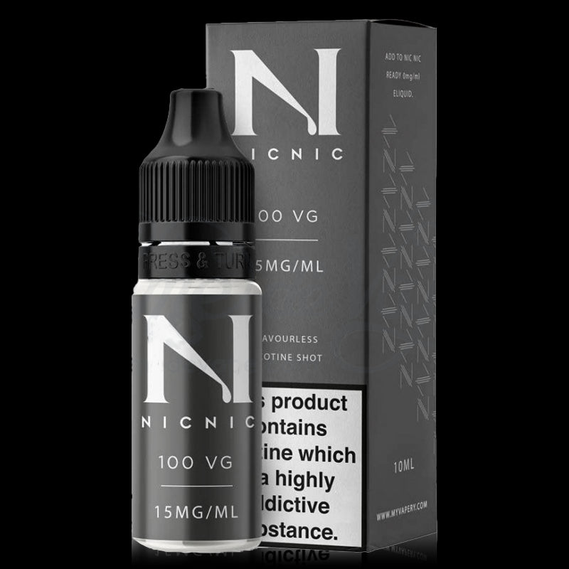 10ml Nicotine Shots By Nic Nic
