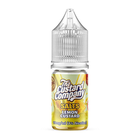 Lemon Custard By The Custard Company 10ml Nic Salt Custard Company