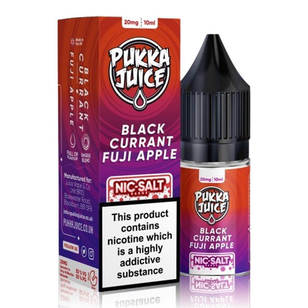 Blackcurrant Fuji Apple Salt By Pukka Juice 10ml