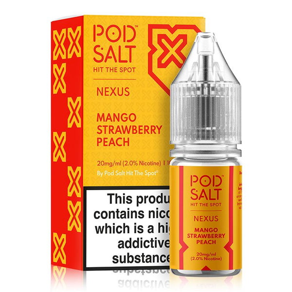 Mango Strawberry Peach By Nexus Pod Salt 10ml
