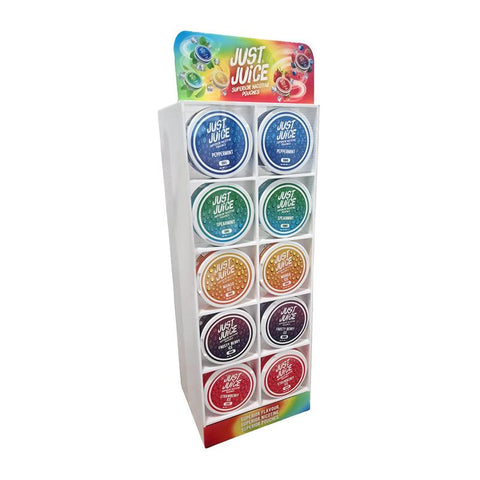 Just Juice Nicotine Pouches CDU Evolution Vaping