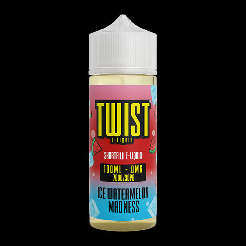 Ice Watermelon Madness By Twist Eliquids 100ml Shortfill (Short Dated 03/26)