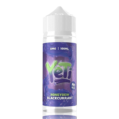 Honeydew Blackcurrant No ICE By Yeti Defrosted 100ml Shortfill Yeti