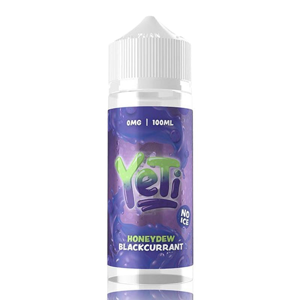 Honeydew Blackcurrant No ICE By Yeti Defrosted 100ml Shortfill