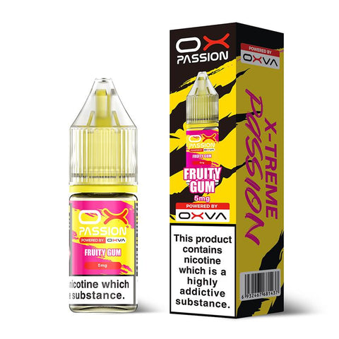 Fruity Gum 10ml Nic Salt By OX Passion Ox Passion
