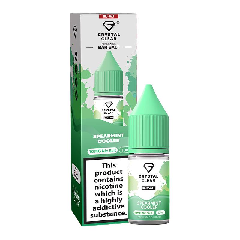 Spearmint Cooler By Crystal Clear Salt 10ml