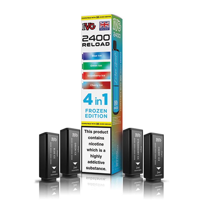 I VG 2400 Reload 4 in 1 Prefilled Replacement Pods