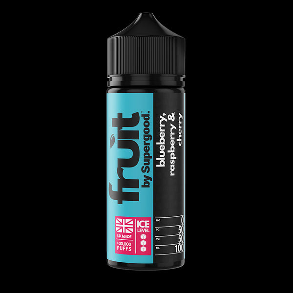 Blueberry Raspberry Cherry By Supergood Fruit 100ml Shortfill