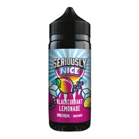 Blackcurrant Lemonade By Seriously Nice 100ml Shortfill Seriously Doozy