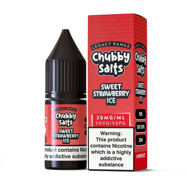 Sweet Strawberry ICE By Chubby Salts 10ml