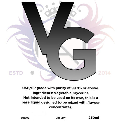 Pg/VG Base 250ml Evolution Vaping