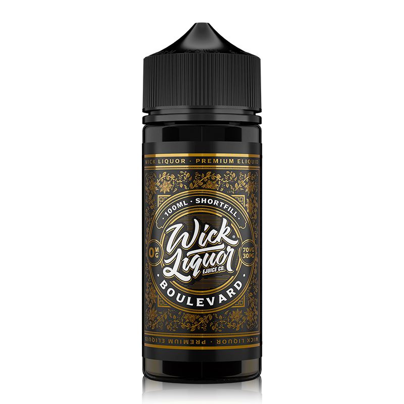 Boulevard By Wick Liquor 0mg Shortfill