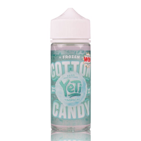Frozen Tropical By Yeti Cotton Candy 100ml Shortfill Yeti