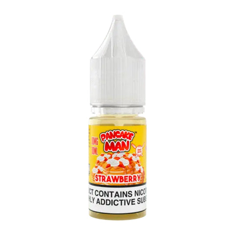 Strawberry 10ml Nic Salt By Pancake Man Vape Breakfast Classics