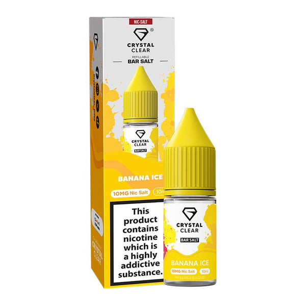 Banana Ice By Crystal Clear Salt 10ml