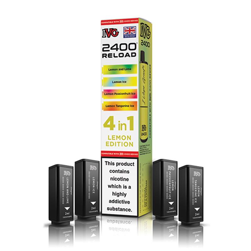 I VG 2400 Reload 4 in 1 Prefilled Replacement Pods