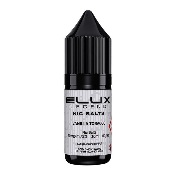 Vanilla Tobacco By Elux Legend 10ml Salts