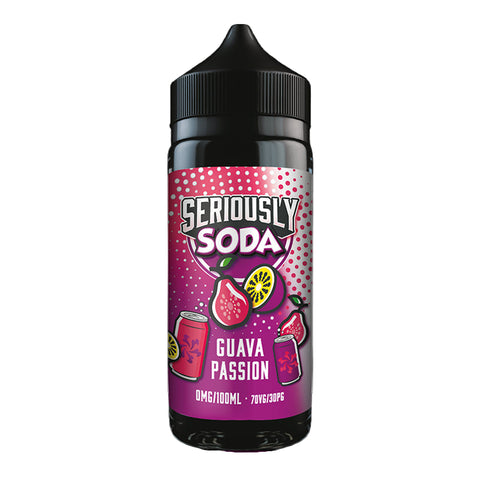 Guava Passion By Seriously Soda 100ml Shortfill Seriously Doozy