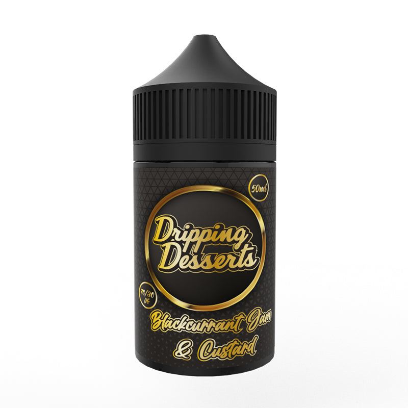 Blackcurrant Jam and Custard By Dripping Desserts 50ml/200ml Shortfill
