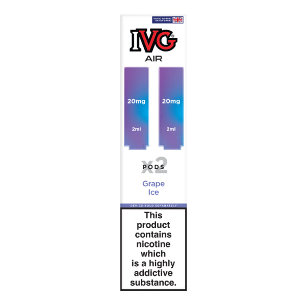 I VG Air Replacement Pods 2 Pack 20mg