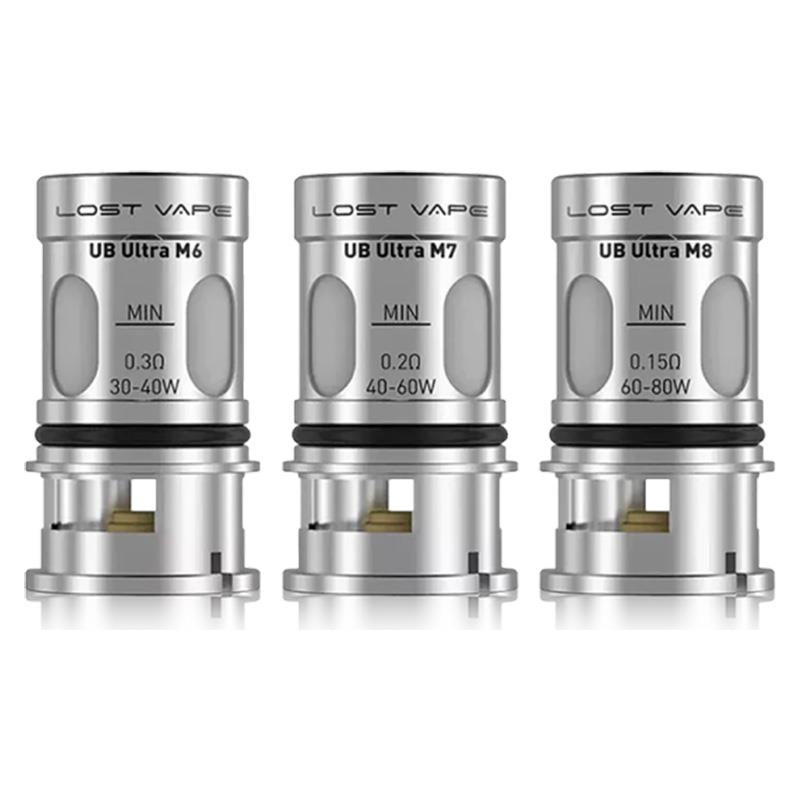 UB Ultra Replacement Coils 5 Pack By Lost Vape