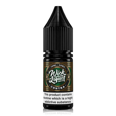 Contra By Wick Liquor 10ml Nic Salt Wick Liquor