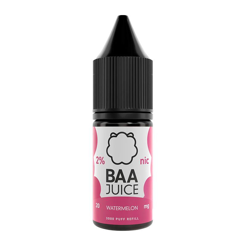 Watermelon Ice By Baa Juice 10ml Nic Salt Baa Salts