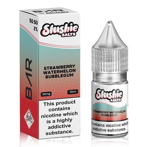 Strawberry Watermelon Bubblegum Bar By Slushie Salt 10ml Slushie