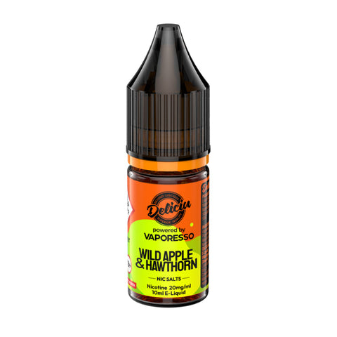 Wild apple and Hawthorne Nicotine Salt 10ml By Deliciu V2 Deliciu