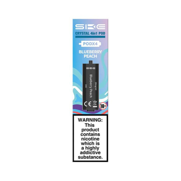 SKE Crystal 4 in 1 Replacement Pods 4 Pack