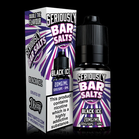 Black ICE By Seriously Bar Salts 10ml Seriously Doozy