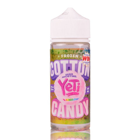 Frozen Rainbow By Yeti Cotton Candy 100ml Shortfill Yeti