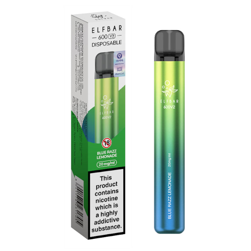 Elf Bar V2 600 Disposable Vape 20mg (out of date)