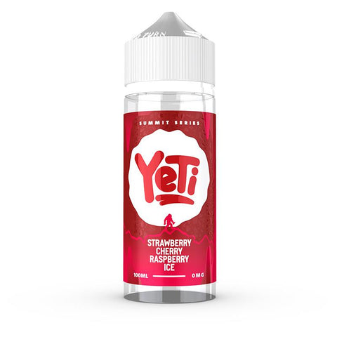 Strawberry Cherry Raspberry Ice By Yeti Summit 100ml Shortfill