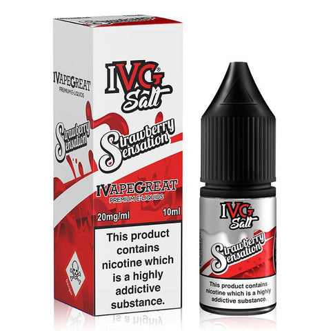 Strawberry Sensation By I VG Salt 10ml I VG