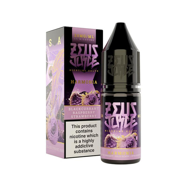 Harmonia By Zeus Juice 10ml Nic Salt Zeus Juice