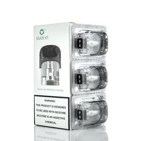 Shine and Ace Replacement Pods 3 Pack By Suorin Suorin