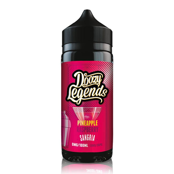 Pineapple Raspberry Sangria By Doozy Legends 100ml Shortfill