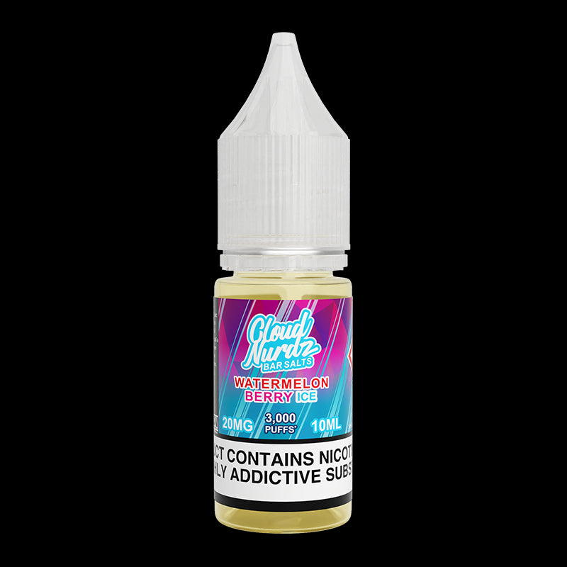Iced Watermelon Berry By Cloud Nurdz Bar Salts 10ml