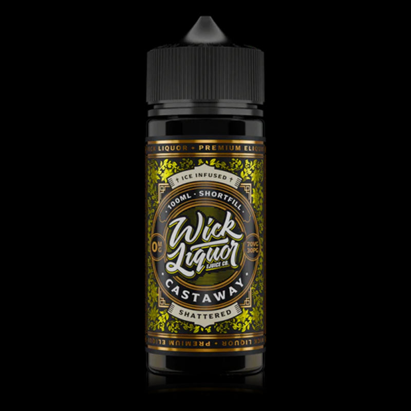 Castaway Shattered By Wick Liquor 0mg Shortfill