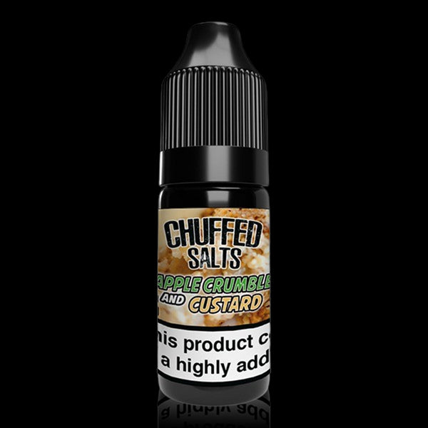Apple Crumble and Custard By Chuffed Salts 10ml 20mg (out of date)