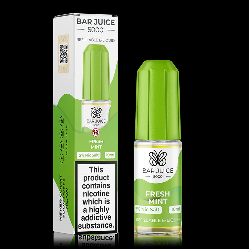 Fresh Mint By Bar Juice 5000 Salt 10ml