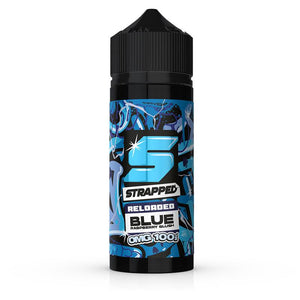 Blue Raspberry By Strapped Reloaded 100ml Shortfill