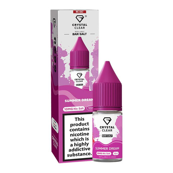 Summer Dream By Crystal Clear Salt 10ml
