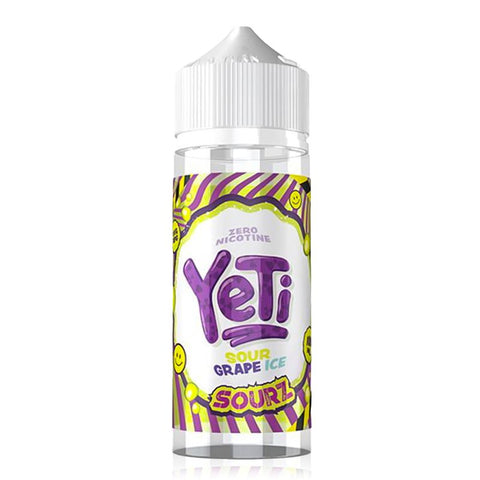 Grape Ice By Yeti Sourz 100ml Shortfill Yeti