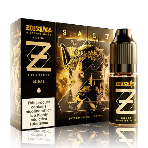 Midas Salt By Zeus Juice 10ml Zeus Juice